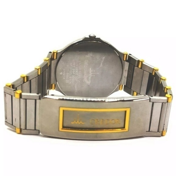 Seiko Credor 22k Bezel Watch - Picture 5 of 11
